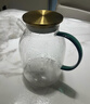格娜斯玻璃泡茶壺煮茶器耐高溫下午茶花果茶壺大容量冷水涼水壺1500ml 曬單實(shí)拍圖