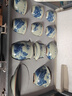 唐速景德鎮高端青花瓷茶具套裝家用辦公陶瓷功夫茶具蓋碗泡茶壺茶杯子 青花瓷【纏枝蓮-10頭】禮盒裝 曬單實(shí)拍圖