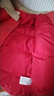 巴拉巴拉童裝兒童羽絨服男童紅色拜年服2025新款春裝棒球服寶寶外套保暖潮 中國紅60611-灰鴨絨 120 曬單實(shí)拍圖