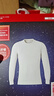 優(yōu)衣庫男裝HEATTECH ULTRA WARM圓領(lǐng)T恤長(cháng)袖保暖衣秋衣內衣479525 479525/01乳白色 XL 曬單實(shí)拍圖