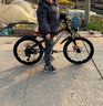 鳳凰（Phoenix）兒童自行車(chē)男女學(xué)生6-15歲變速山地車(chē) 超越二代 22寸 輻條輪 黑紅 曬單實(shí)拍圖