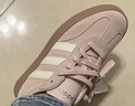 adidas「T頭鞋」BARREDA休閑板鞋德訓鞋男女新款阿迪達斯輕運動(dòng)   淺粉/漢玉白/樹(shù)脂黃   39 曬單實(shí)拍圖