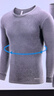Charm Kendo男士保暖內衣男套裝冬季德絨蠶絲羊毛加絨發(fā)熱秋衣秋褲男生禮盒裝 深灰【300g德絨羊毛蠶絲套裝】 XL （126-150斤） 送老公送男友 曬單實(shí)拍圖