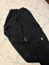 左西男童加絨褲子保暖2025新款兒童冬季工裝褲防風(fēng)沖鋒褲 黑色 160 曬單實(shí)拍圖