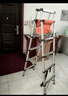 匠之誠可行走不銹鋼人字伸縮梯 可行走人字梯2.0米 曬單實(shí)拍圖