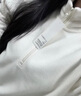 優(yōu)衣庫女裝HEATTECH彈力搖粒絨半拉鏈套頭衫/打底衫479693 01 乳白色 M /160/84A 曬單實(shí)拍圖