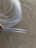 pvc透明軟管家用水管牛筋管油管水平管4分6分排水塑料管穿線(xiàn)軟管 【新型增強軟管】四分管 內徑16毫米（送10個(gè)扎帶） 10米 曬單實(shí)拍圖