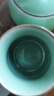 龍泉青瓷功夫茶具陶瓷茶杯竹節辦公杯會(huì )議待客品茗杯中式家用水杯小茶碗 梅子青開(kāi)片-禮盒裝 曬單實(shí)拍圖