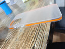 雷諾琦 CINORVIR【輕薄散熱】適用一加ACE6手機殼oneplus1+ace6瓦楞光柵殼全包PC防摔防爆抗指紋磨砂膚感保護套 白殼橙邊【裸感散熱 二代光柵】經(jīng)典無(wú)磁款 一加Ace6 曬單實(shí)拍圖