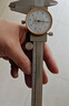 上工 不銹鋼帶表卡尺0-150mm 分度值0.01mm 游標卡尺 高精度表盤(pán)式卡尺 曬單實(shí)拍圖