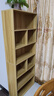 酷林書(shū)架落地簡(jiǎn)約書(shū)柜簡(jiǎn)易多層置物架客廳臥室儲物收納柜子 6層原木色 曬單實(shí)拍圖