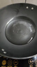 正高電磁爐專(zhuān)用平底鍋家用平底炒鍋不粘鍋正宗陸川鐵鍋鑄鐵鍋無(wú)涂層 36CM加厚平底【有耳款】【電磁爐專(zhuān)用-已開(kāi)鍋】 36cm 鍋+鍋蓋+鍋鏟 曬單實(shí)拍圖