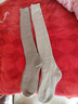 浪莎襪子女秋冬加厚過(guò)膝襪高筒顯瘦毛圈襪地板襪保暖長(cháng)筒襪女士襪子 曬單實(shí)拍圖