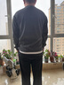 馬克華菲（MARK FAIRWHALE）美式休閑假兩件衛衣男士秋冬季保暖加絨打底衫恤寬松上衣外套服裝 深灰色 【官方正品】 常規 XL 【建議140-160斤】 曬單實(shí)拍圖