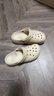 卡駱馳（crocs）貝雅云彩Clog洞洞鞋女鞋厚底涼拖戶(hù)外拖鞋沙灘涼鞋 W6 曬單實(shí)拍圖