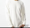 優(yōu)衣庫男裝HEATTECH ULTRA WARM圓領(lǐng)T恤長(cháng)袖保暖衣秋衣內衣479525 479525/01乳白色 L 曬單實(shí)拍圖