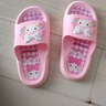 兒童拖鞋女童公主夏季可愛(ài)室內踩屎感卡通洗澡防滑寶寶親子涼拖鞋 藕粉色 28 -29碼內長(cháng)16CM 合適4-5歲 曬單實(shí)拍圖