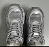 駱駝（CAMEL）老爹鞋銀色炫酷時(shí)尚增高厚底休閑鞋 L25S283005 銀色 38  曬單實(shí)拍圖