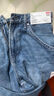 優(yōu)衣庫女裝男裝寬松廓形牛仔褲/彎刀鐮刀褲子479000 482280 479000/67海藍色 28 /160/70A 曬單實(shí)拍圖