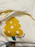 貝瑞加（Babyprints）嬰兒連體衣2件裝初生寶寶純棉A類(lèi)連體衣新生兒四季哈衣 黃52 曬單實(shí)拍圖