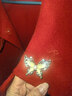天使之淚淡水珍珠蝴蝶胸針飾品配飾合金7-8mm送女友送老婆七夕情人節禮物 曬單實(shí)拍圖