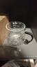 泥也玻璃杯子水杯高硼硅玻璃茶杯家用帶把涼水杯喝水果汁杯馬克杯透明 曬單實(shí)拍圖