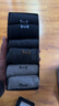貓人男士襪子男100%純棉防臭吸汗10A級艾草抗菌秋冬休閑商務(wù)中筒襪6雙 曬單實(shí)拍圖