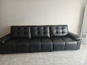 京東京造大黑熊半青皮電動(dòng)功能沙發(fā)真皮客廳雙電動(dòng)3.1m 曬單實(shí)拍圖