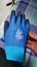 加絨加厚勞保手套保暖耐磨橡膠冬季防水防滑戶(hù)外干活冷庫工作全膠 5雙 特厚拉絨防水保暖王-30℃ L 曬單實(shí)拍圖
