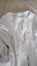 浪莎兒童t恤男女童春夏純棉打底衫中大童青少年7A抑菌t恤長(cháng)袖純色140 曬單實(shí)拍圖