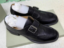千百度（C.BANNER）樂(lè )福鞋女2025秋季新款小皮鞋正裝通勤深口單鞋A25417897 黑色 37 曬單實(shí)拍圖