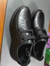 紅蜻蜓新款真皮皮鞋男保暖牛皮輕便加絨商務(wù)休閑皮鞋WJA332201H黑色39 曬單實(shí)拍圖