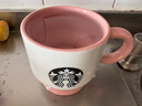 星巴克（Starbucks）杯子多彩夏日系列肉粉色款杯碟組合296ml 辦公桌面水杯男女士送禮 肉粉色款杯碟組合296ml 曬單實(shí)拍圖