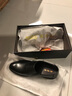 老爺車(chē)皮鞋男牛皮男士皮鞋秋冬加絨軟底商務(wù)正裝高檔皮鞋增高休閑爸爸鞋 FLL3256黑色【平跟單鞋款】 42 (260mm) 標準碼 曬單實(shí)拍圖