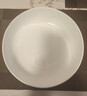 瓷秀源家用暖菜板專(zhuān)用平底碗加熱保溫陶瓷大湯碗熱菜板大碗白色骨瓷餐具 9英寸平底碗1個(gè) 曬單實(shí)拍圖