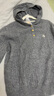詩(shī)凡黎（‘S EIFINI）【孟子義同款】2026春特調新色刺繡絞花針織開(kāi)衫全羊毛老錢(qián)風(fēng)毛衣 【連帽】灰色 XL 曬單實(shí)拍圖