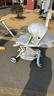 babycare頭等艙嬰兒推車(chē)高景觀(guān)遛娃神器輕便可折疊可坐躺雙向溜娃  時(shí)光銀 曬單實(shí)拍圖