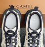 駱駝（CAMEL）極光丑萌鞋女2026年春季新款厚底休閑鞋戶(hù)外時(shí)尚登山徒步鞋 L26S202026米白/黑 37 曬單實(shí)拍圖