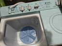 海爾（Haier）洗衣機雙缸雙桶 家用超大容量半自動(dòng)洗衣機波輪脫水甩干兩用洗脫分離雙筒強勁動(dòng)力老式以舊換新 大容量 雙缸 15kg 颶風(fēng)水流+寬電壓設計+新風(fēng)系統 曬單實(shí)拍圖