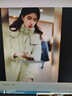 鴨鴨（YAYA）羽絨服女中長(cháng)款冬季新款韓版寬松時(shí)尚設計感加厚連帽外套 黑色 L 曬單實(shí)拍圖