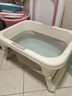 新安怡（AVENT）兒童洗澡桶寶寶泡澡桶嬰幼兒折疊浴桶大號洗澡坐浴盆 曬單實(shí)拍圖