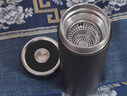 RICH YOUR HOME德國品質(zhì)保溫杯男款泡茶杯大容量茶水分離杯2025新款一鍵開(kāi)蓋車(chē)載 黑色500ml【316不銹鋼+按壓彈蓋】 曬單實(shí)拍圖