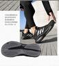阿迪達斯（adidas）男鞋跑步鞋春季黑武士戶(hù)外輕便耐磨透氣休閑旅游運動(dòng)鞋 黑色 41 曬單實(shí)拍圖