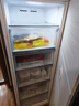 澳柯瑪（AUCMA）235升立式冰柜冷柜變頻風(fēng)冷無(wú)霜一級能效冷藏冷凍大容量超低溫速凍小冰箱BD-235WPHKSD 以舊換新 曬單實(shí)拍圖