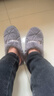 俞兆林棉拖鞋男女居家用室內簡(jiǎn)約保暖毛絨包跟防滑棉鞋 YI004 曬單實(shí)拍圖