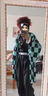 灝吉弧炭治郎cos服全套鬼滅之刃周邊cosplay伊之助我妻善逸角色扮演 炭治郎C服全套+耳掛+假發(fā)+鞋子+道具劍 L 成人尺碼 曬單實(shí)拍圖