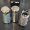 虎牌（TIGER）香港直郵迷你鈦杯純鈦保溫杯雙層女士小容量小巧mini口袋隨身便攜 冰花銀【純鈦口袋杯+茶隔】230ml 曬單實(shí)拍圖