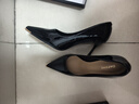 達芙妮超高跟鞋女尖頭細跟法式約會(huì )宴會(huì )鞋優(yōu)雅氣質(zhì)增高淺口單鞋 黑色40 曬單實(shí)拍圖