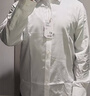 京東京造【100%長(cháng)絨棉】襯衫男白襯衫長(cháng)袖襯衫純棉免燙春季外套男 白色41 曬單實(shí)拍圖