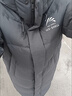 鴨鴨（YAYA）王一博同款冰殼系列戶(hù)外極寒羽絨服男士新款長(cháng)款情侶加厚女外套 青光黑色 M /170(建議115-135斤) 曬單實(shí)拍圖
